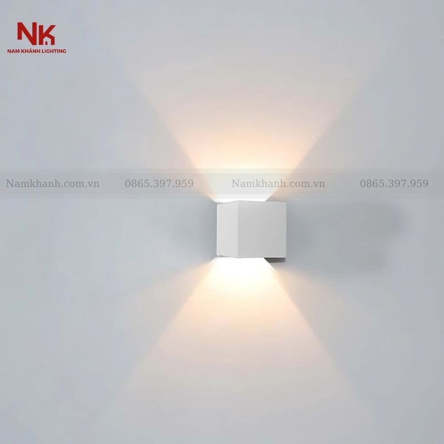 Đèn Hắt 2 Đầu Vuông
