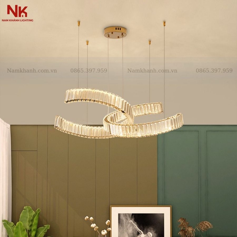 Đèn Thả Pha Lê 850