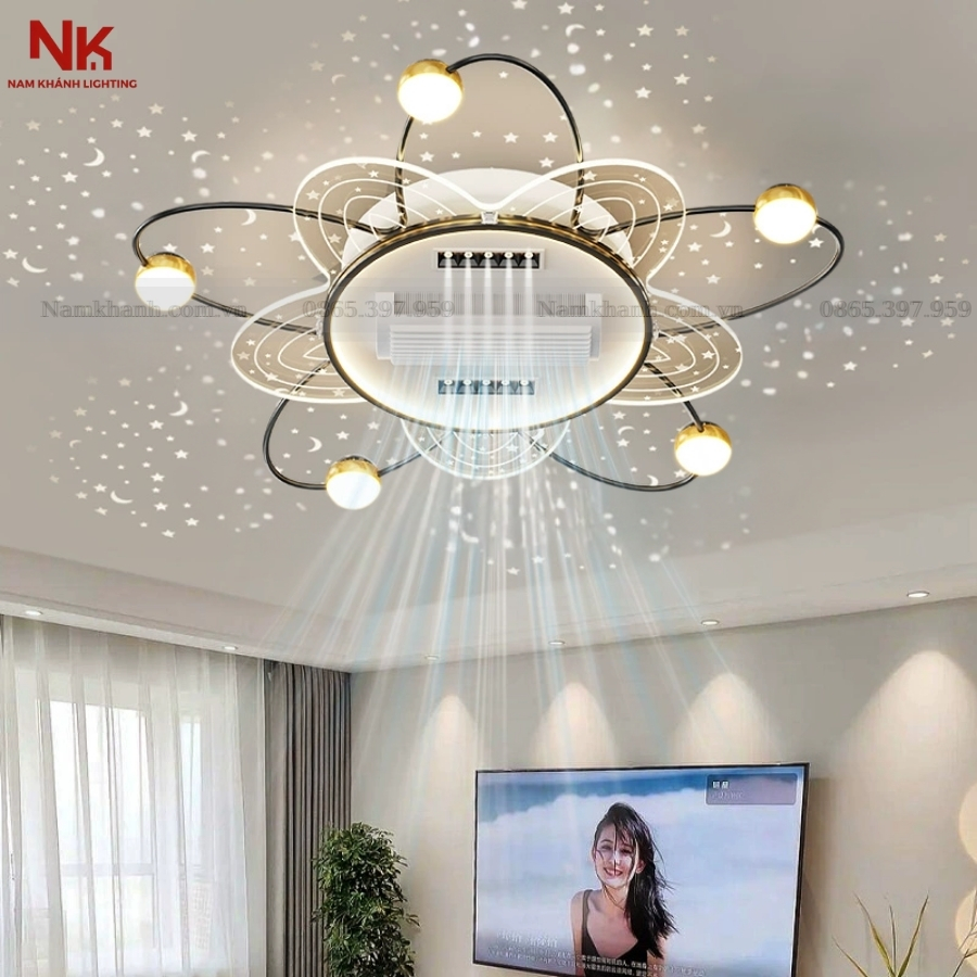 Quạt Ốp Trần Không Cánh 300