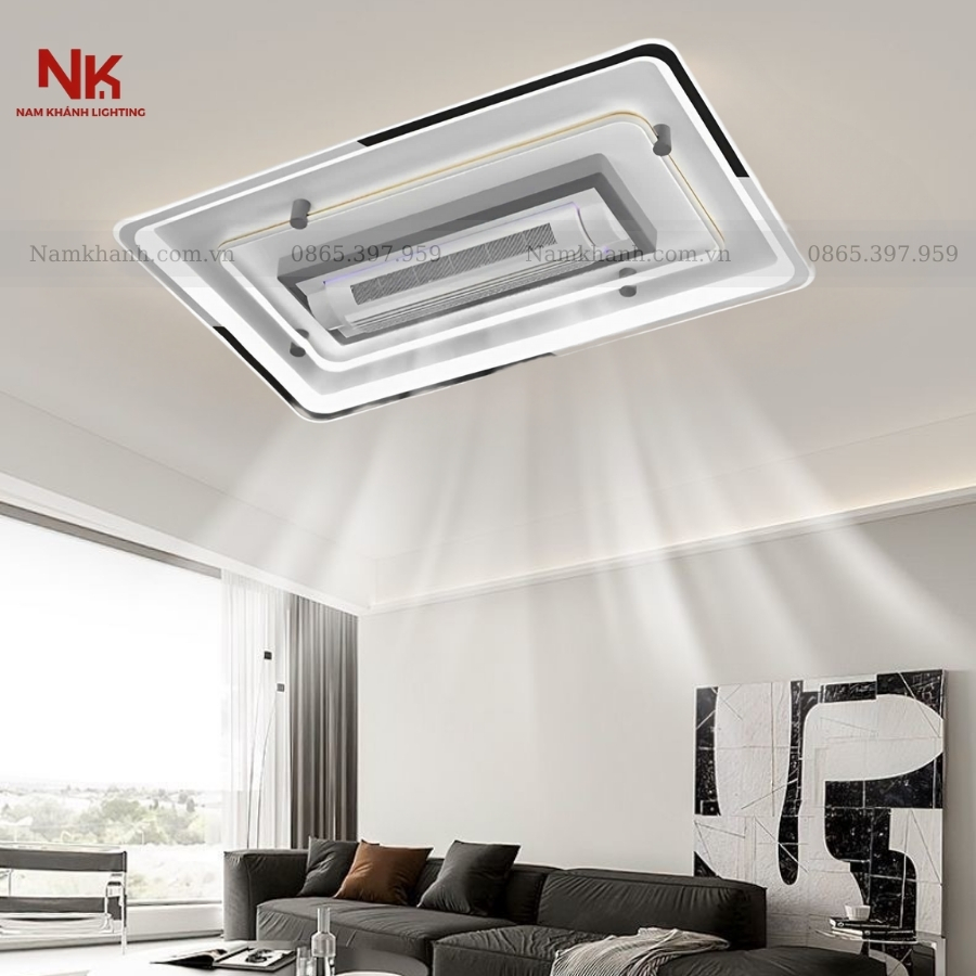 Quạt Ốp Trần Không Cánh 344