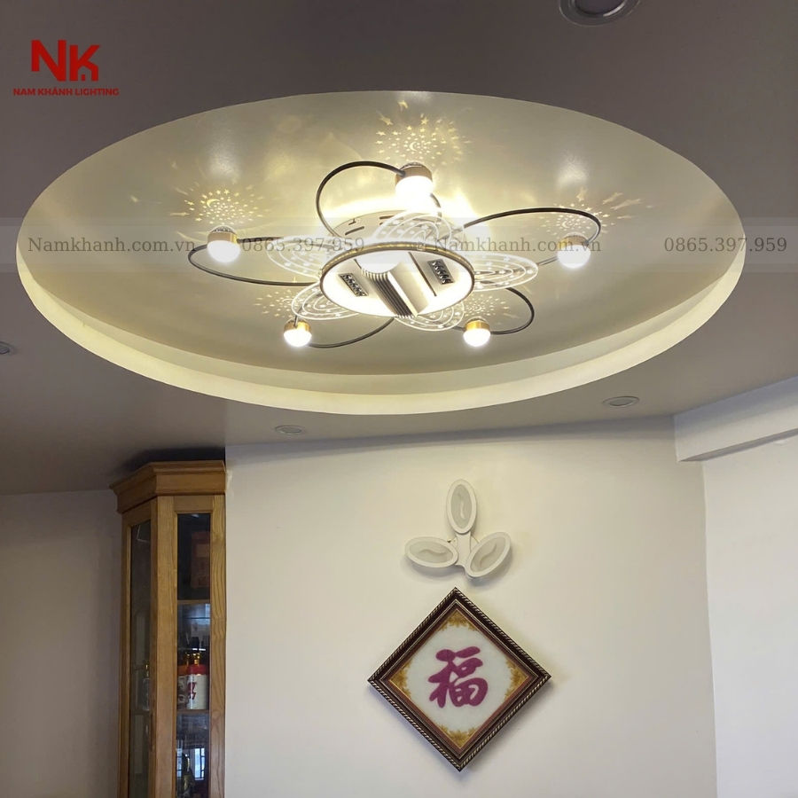 Quạt Ốp Trần Không Cánh 300