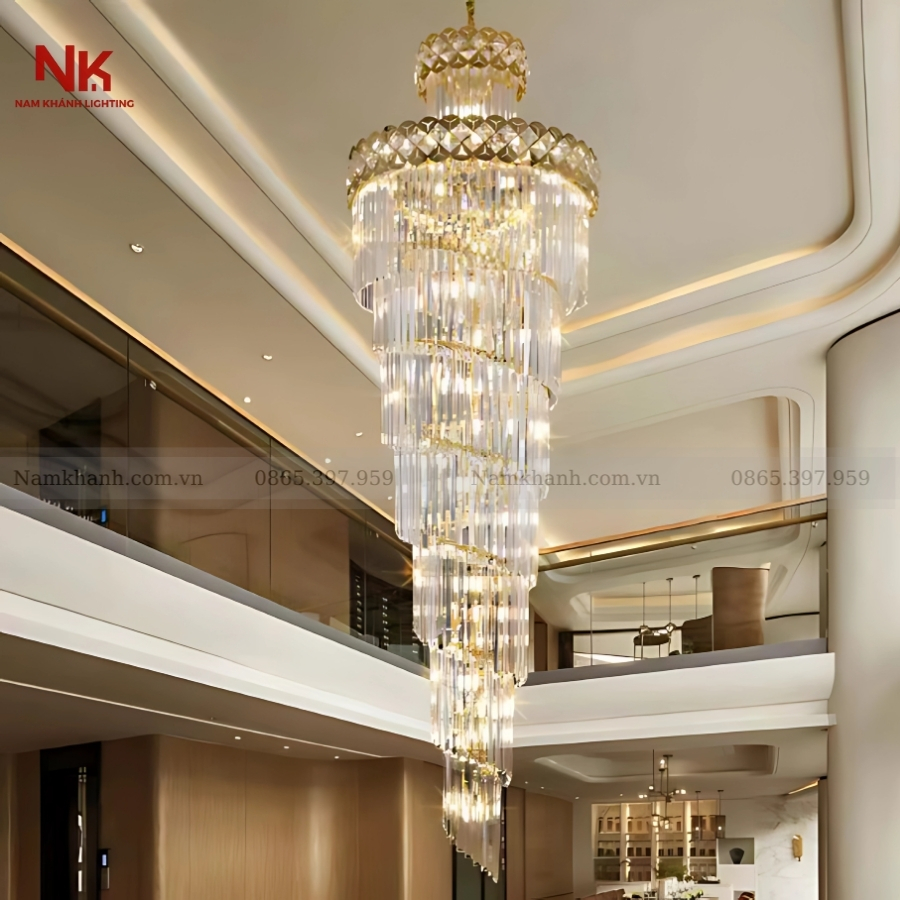Đèn Thả Thông Tầng 198