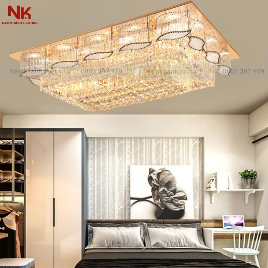 Đèn Ốp Trần Pha Lê 415