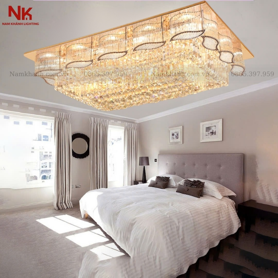 Đèn Ốp Trần Pha Lê 415