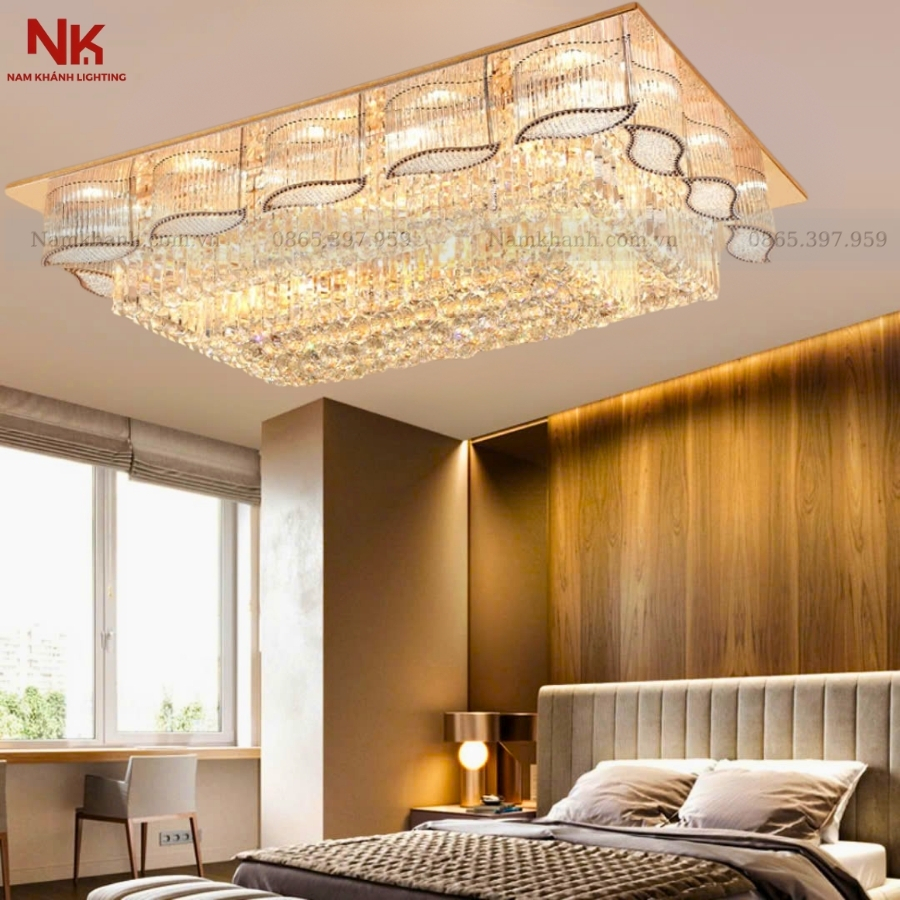 Đèn Ốp Trần Pha Lê 415