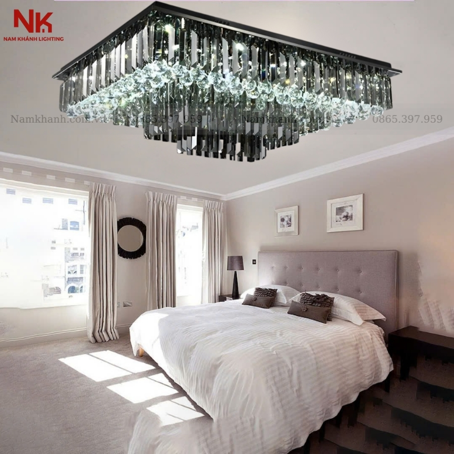 Đèn Ốp Trần Pha Lê 30090