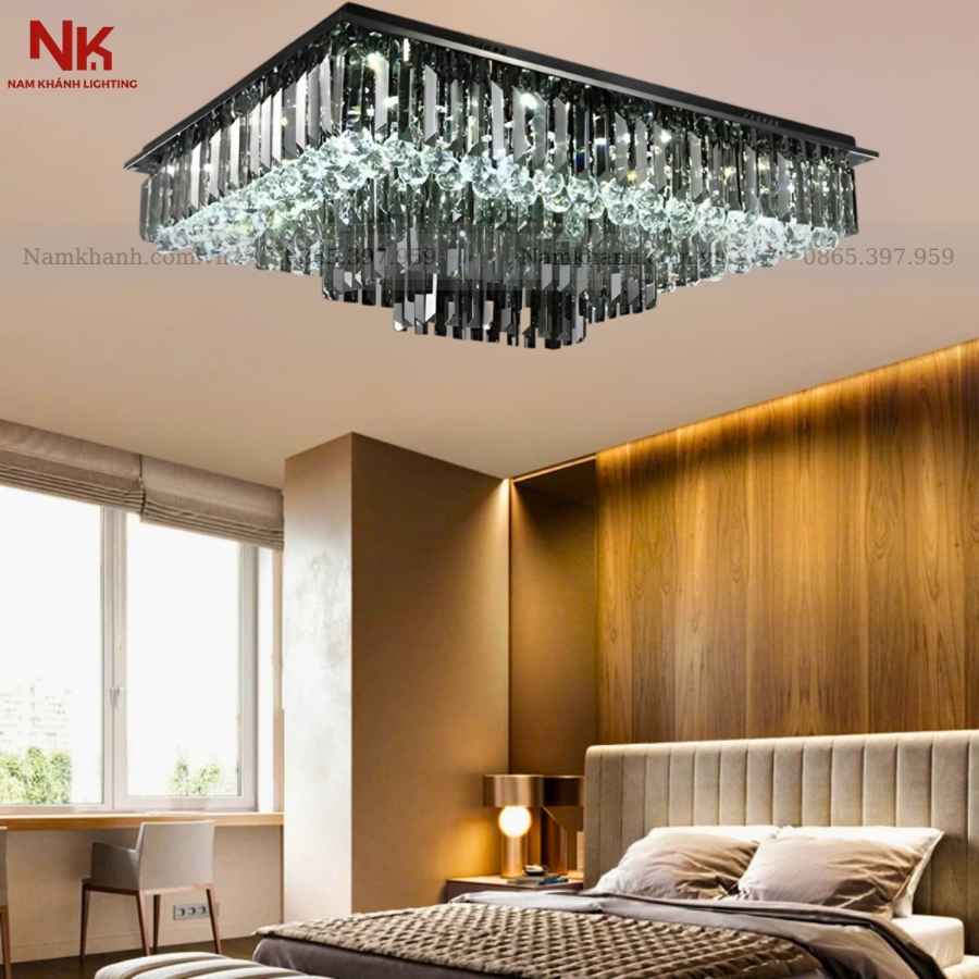Đèn Ốp Trần Pha Lê 30090
