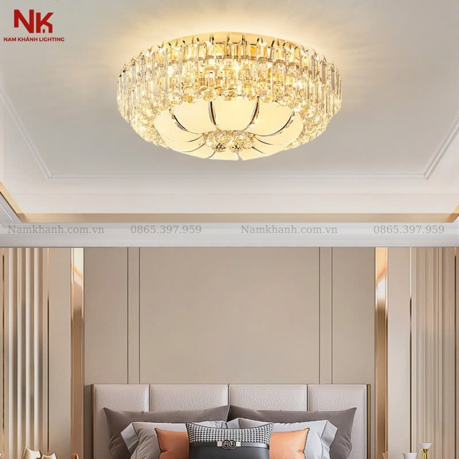 Đèn Ốp Trần Pha Lê 786