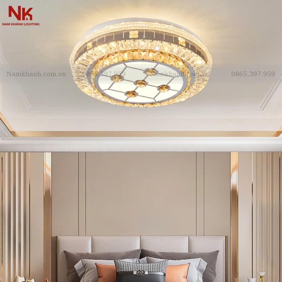 Đèn Ốp Trần Pha Lê 768
