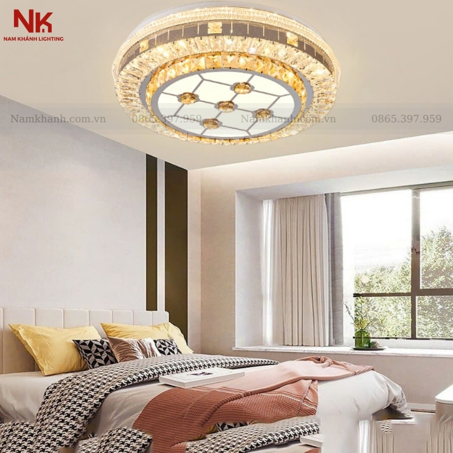 Đèn Ốp Trần Pha Lê 768