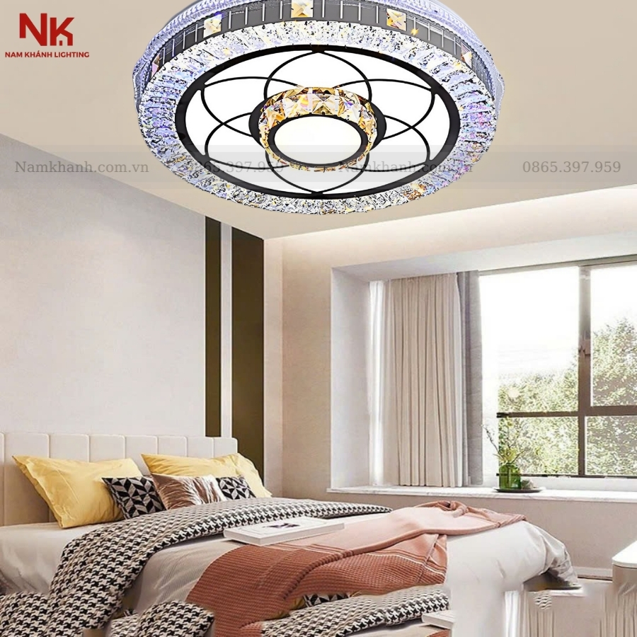 Đèn Ốp Trần Pha Lê 699