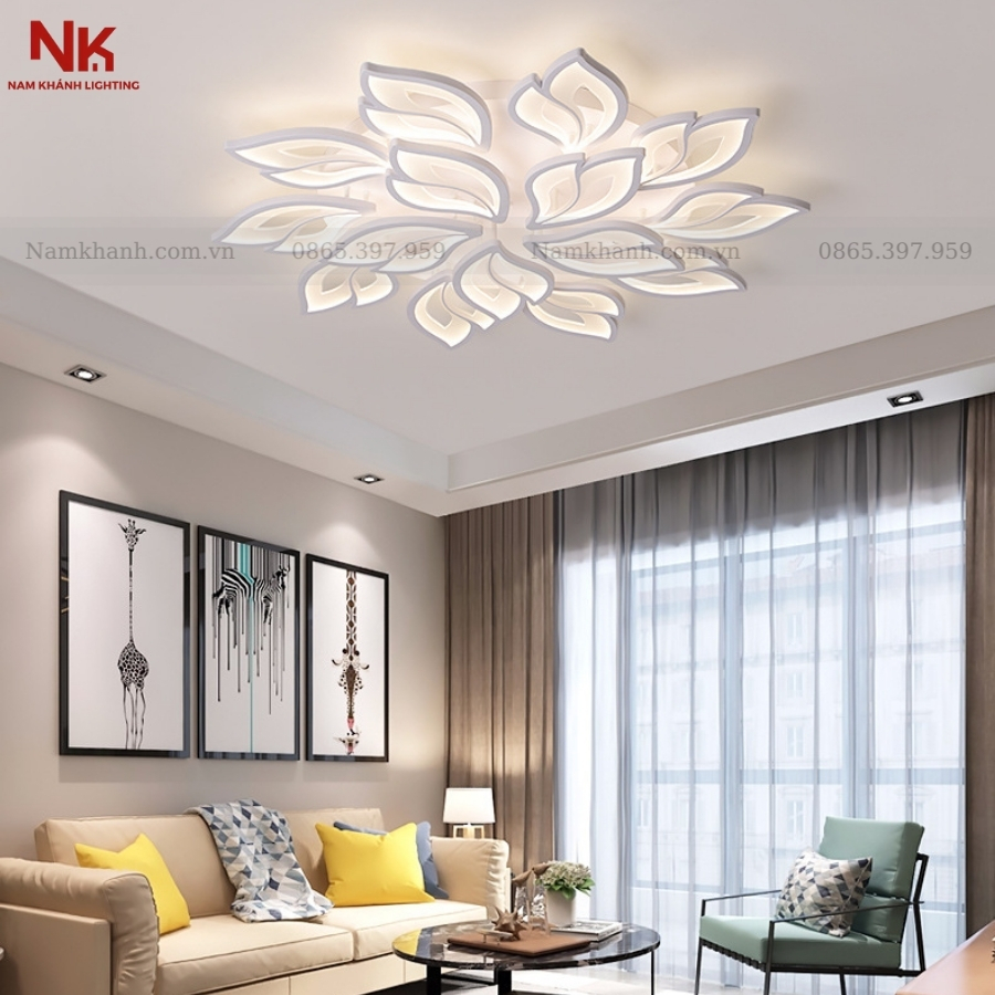 Đèn Ốp Trần Cánh Hồ Ly