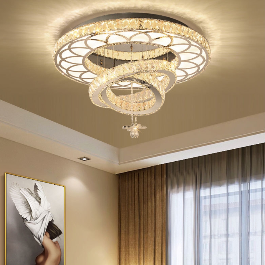 Đèn Ốp Trần Pha Lê 363