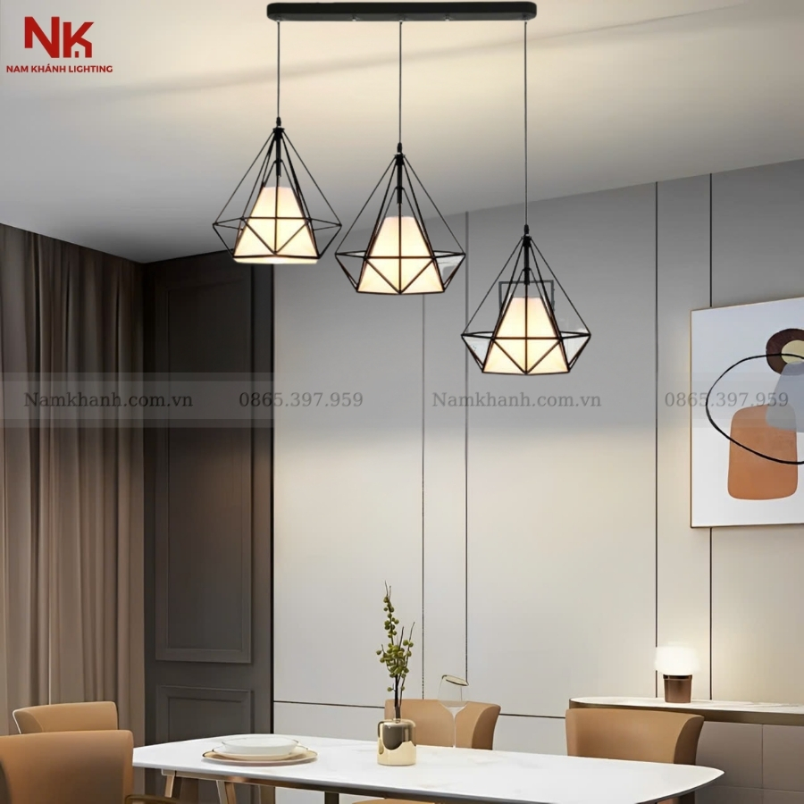 Đèn Thả Decor Kim Cương