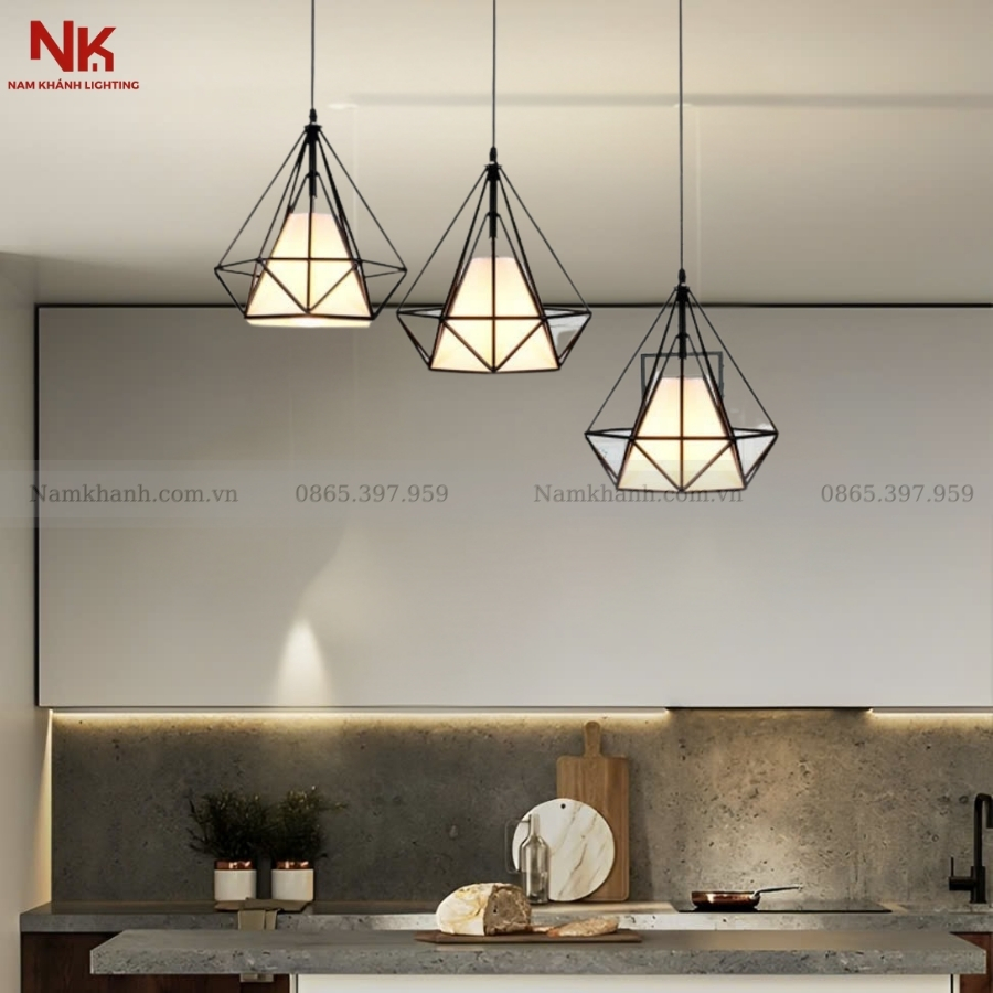 Đèn Thả Decor Kim Cương