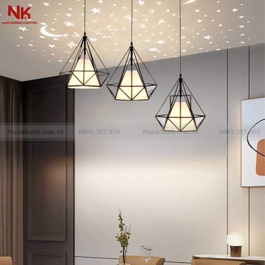 Đèn Thả Decor Kim Cương