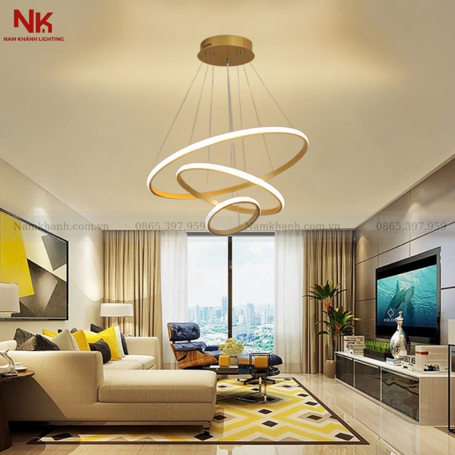 Đèn Thả 3 Vòng LED 905