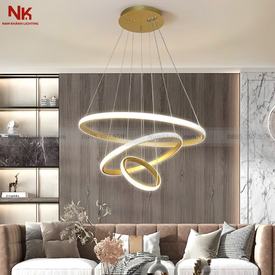 Đèn Thả 3 Vòng LED 905