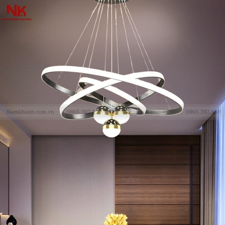 Đèn Thả 3 Vòng LED 816