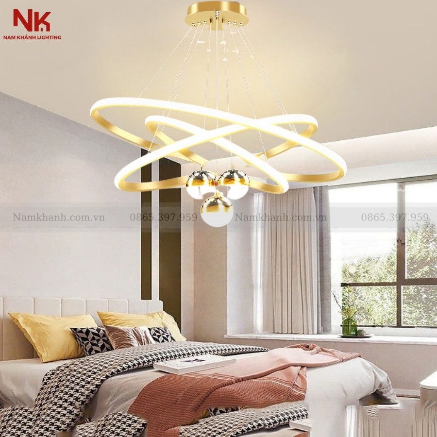 Đèn Thả 3 Vòng LED 816