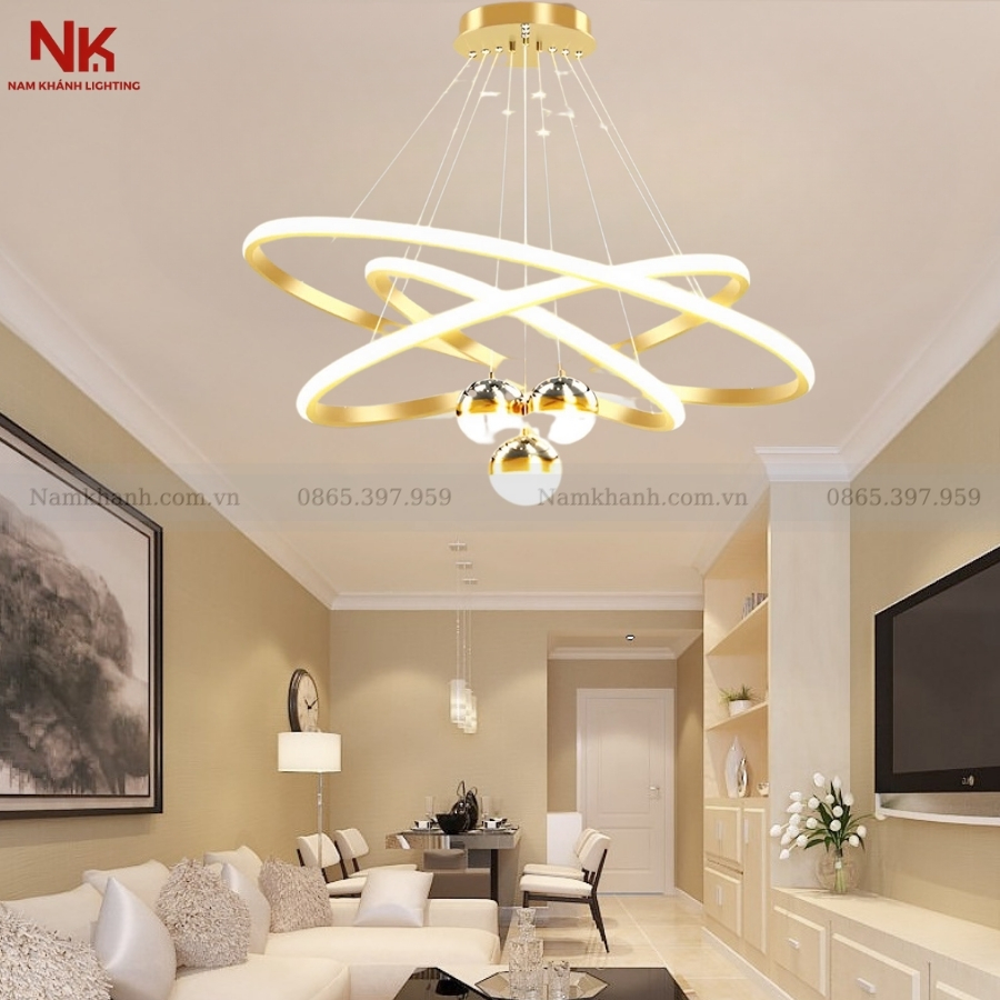 Đèn Thả 3 Vòng LED 816