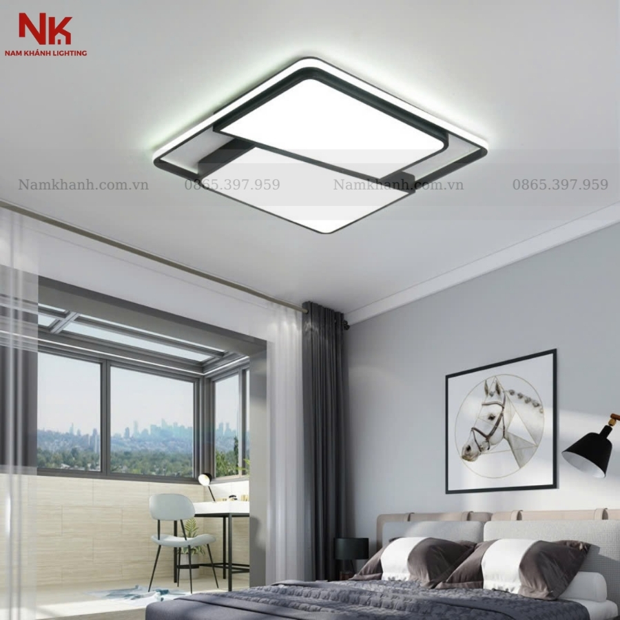 Đèn Ốp Trần Đen Trắng 577