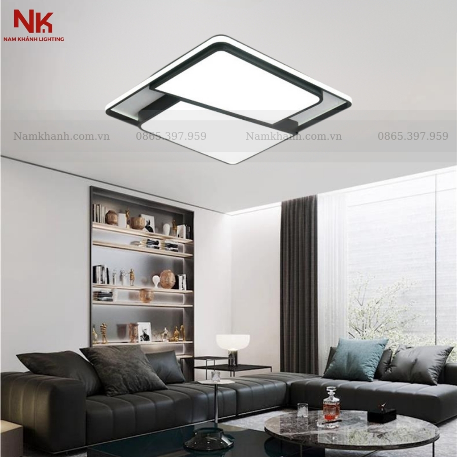 Đèn Ốp Trần Đen Trắng 577