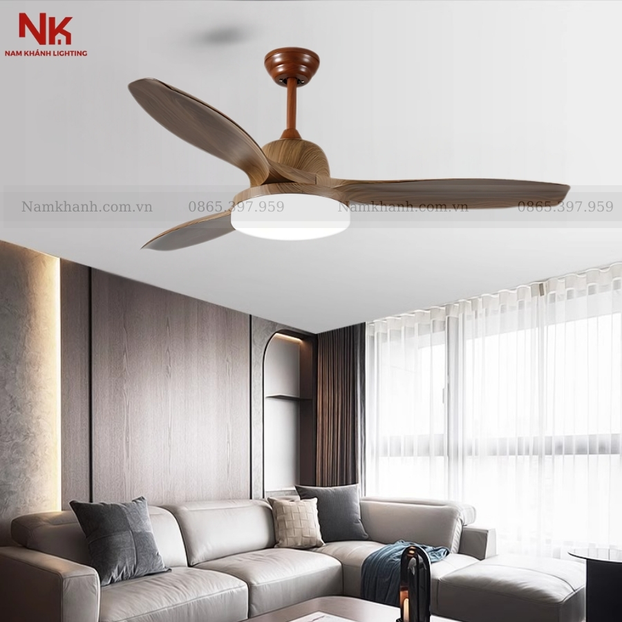 Quạt Trần Đèn 3 Cánh 750