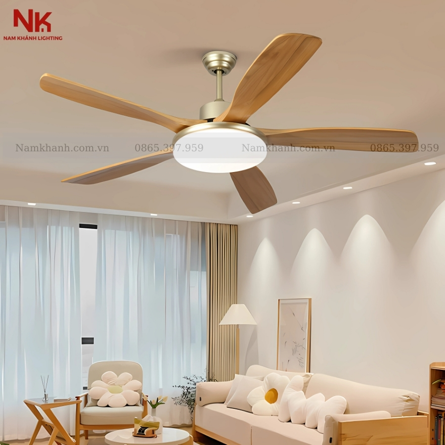 Quạt Trần Đèn 5 Cánh 749