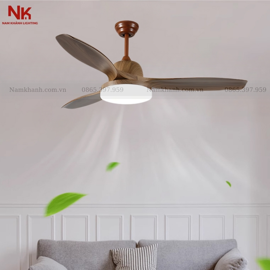 Quạt Trần Đèn 3 Cánh 750