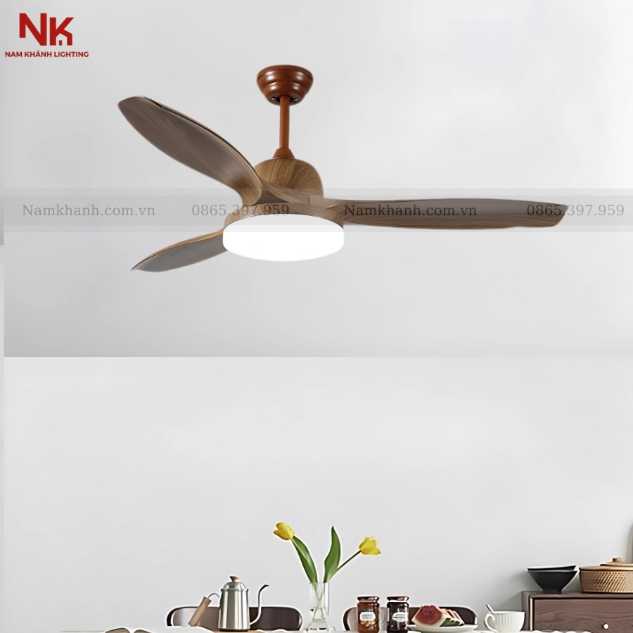 Quạt Trần Đèn 3 Cánh 750