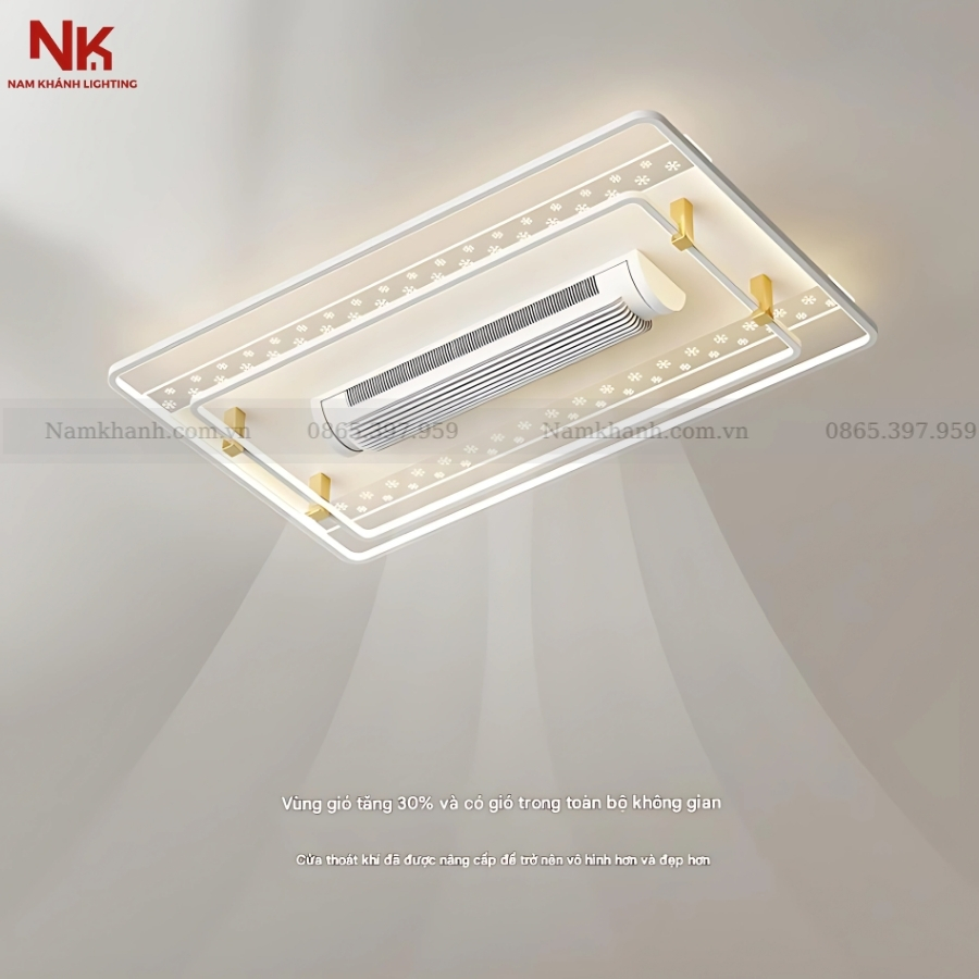 Quạt Ốp Trần Không Cánh 470