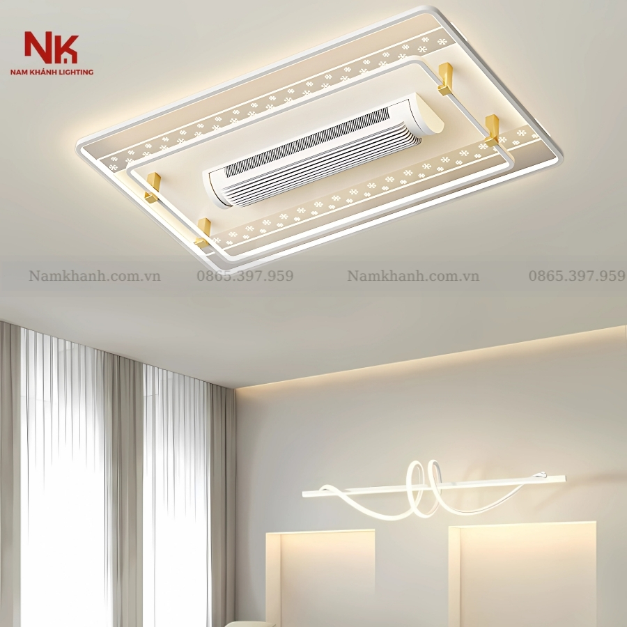Quạt Ốp Trần Không Cánh 470